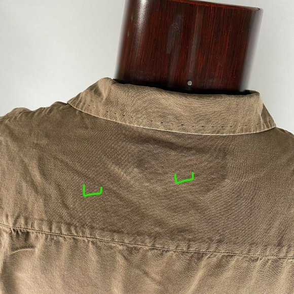 Nat Nast Mens L American Fit Silk Button Down - Picture 8 of 10